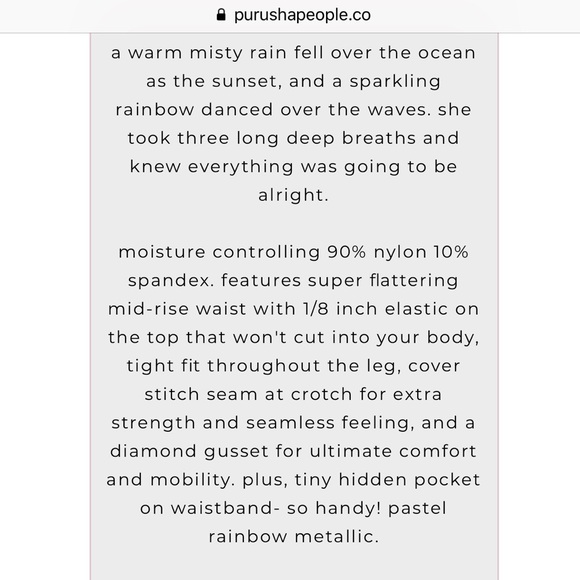 Pink and Blue Sequin Leggings with Holographic Effect - Picture 9 of 10